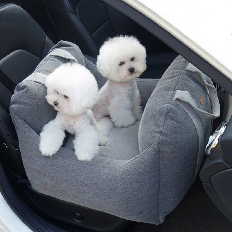 Pet Dog Car Carrier Seat Waterproof Basket